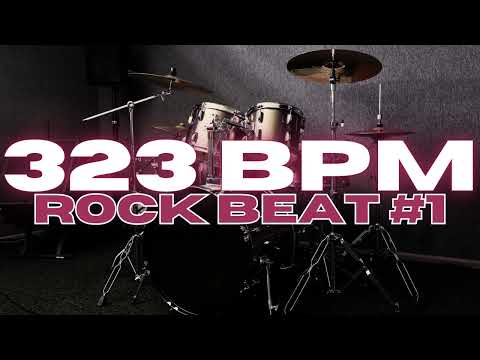 323 BPM - Rock Drum Beat - Loop 1