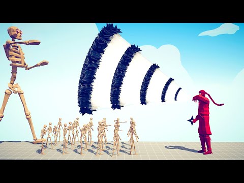 3x GIANT SKELETON TITANS + SKELETON ARMY vs EVERY GOD - Totally Accurate Battle Simulator 2024