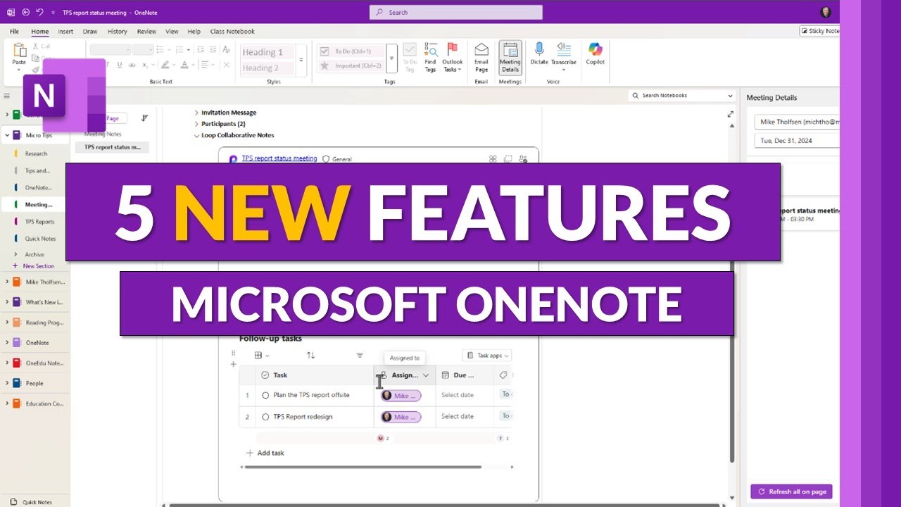 OneNote: 5 new features in Microsoft OneNote for 2025