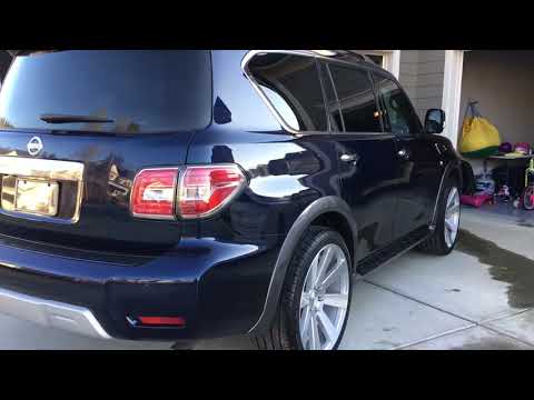 24” Dub 8 Ball wheels with 1” spacers on 2017 Nissan Armada