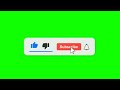 Subscribe Green Screen