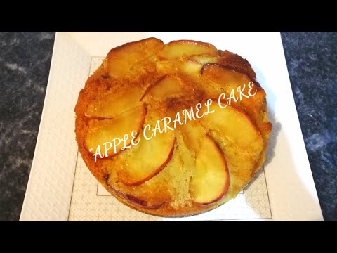Apple caramel cake by Kitchen with Aru