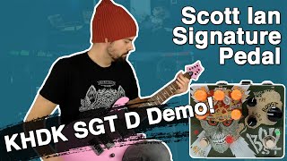 Video thumbnail for KHDK Scott Ian SGT D Demo | Tone Demo on a Mesa Triple Rectifier Rev G of this Amp/Boost Pedal by Scott Bynoe