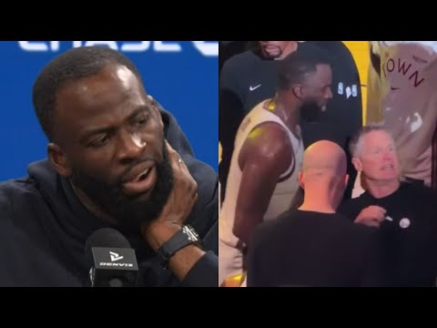 Draymond Green speaks on heated exchange with Steve Kerr during timeout