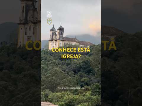 Um dos lugares mais lindos de Ouro Preto #OuroPreto #MinasGerais #IgrejasDeMinas