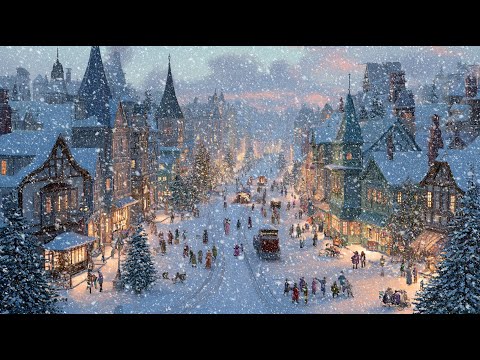 Frank Sinatra, Nat King Cole, Bing Crosby, Dean Martin 📻 Vintage Winter Street of the 1950s–1970s