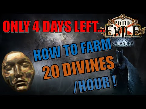 Path of Exile – How to farm Divine Orbs QUICKLY, before Sentinel ends!