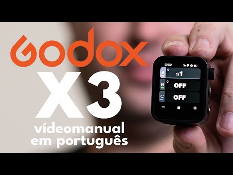 Godox X3 - Complete Instructions in Portuguese