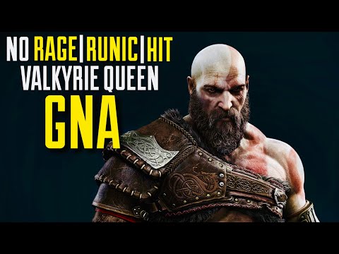 God Of War Ragnarok- Valkyrie Queen GNA Defeated with No Runic/Rage/Damage (GMGOW)