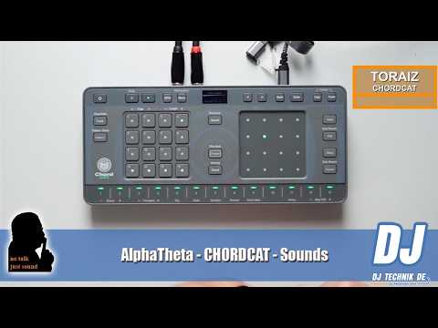 DJ-Technik.de - NO TALK, JUST SOUND - AlphaTheta CHORDCAT - Sounds