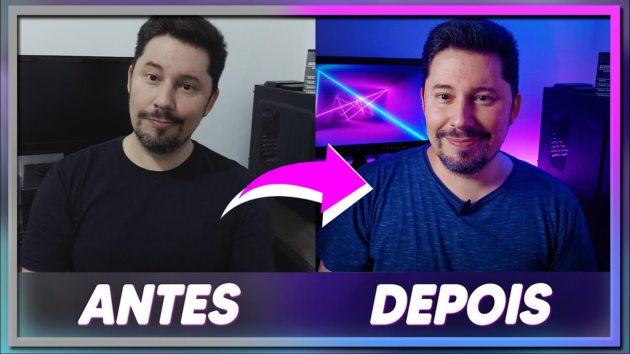 💡 ILUMINAÇÃO CRIATIVA para VÍDEOS com BAIXO CUSTO