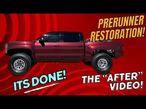 Prerunner Restoration on this 2014 Chevy Silverado is done!