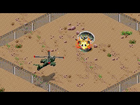 Desert Strike: Return to the Gulf Gameplay (SNES)