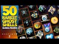 50 Rarest Ghost Shells In Destiny 2