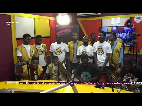 The Generals Morale set the Studios of Pure FM on f!re