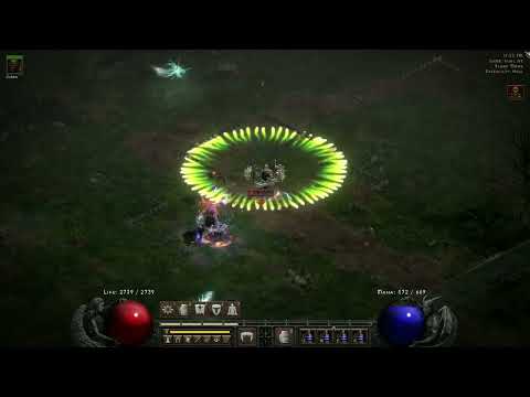 Diablo® II Resurrected PVP D2R: Poison Necro vs. Bone Necro!!! Clip#8