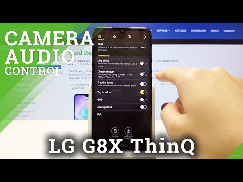 How to Activate Audio Control on LG G8X ThinQ – Use Camera Audio Control