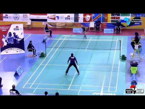 Throwback to All Africa Women's Team Event 2020 - Egypt (Doha Hany) vs Mauritius (Kate Foo Kune)