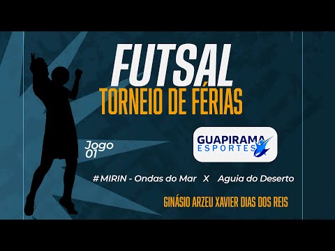 TORNEIO DE FÉRIAS FUTSAL GUAPIRAMA - 1ºRodada| Cobertura Completa GuapiTV – Guapirama/PR