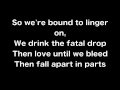 Until we bleed lyrics - Mikael Karlsson's cello ...