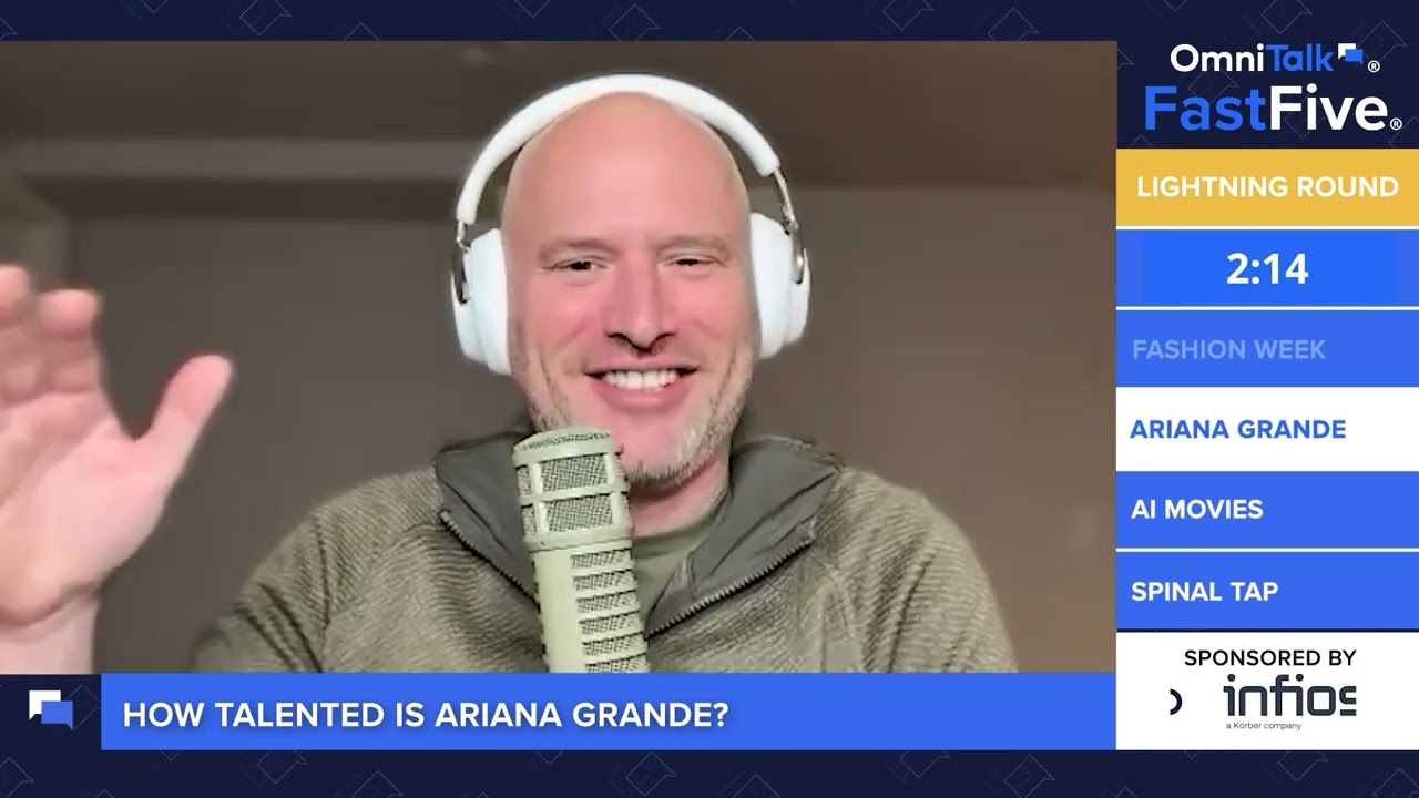 Lightning Round: AI Movies, Ariana Grande’s Star Power & NY Fashion Week | Fast Five Shorts