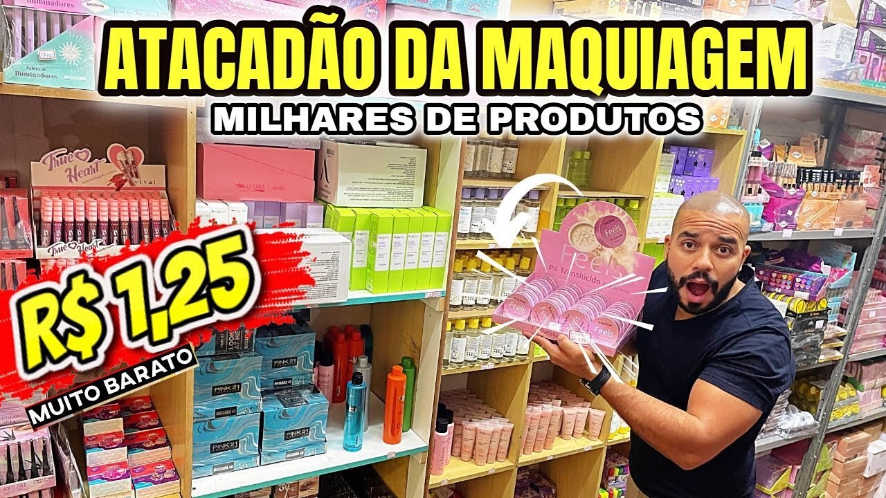 Watch Now ACHEI Na 25 MARÇO | MAQUIAGEM BARATA ATACADO Para REVENDA, TOP LOJA ATACADO MAQUIAGEM 25 DE MARÇO SP ACHEI Na 25 MARÇO | MAQUIAGEM BARATA ATACADO Para REVENDA, TOP LOJA ATACADO MAQUIAGEM 25 DE MARÇO SP