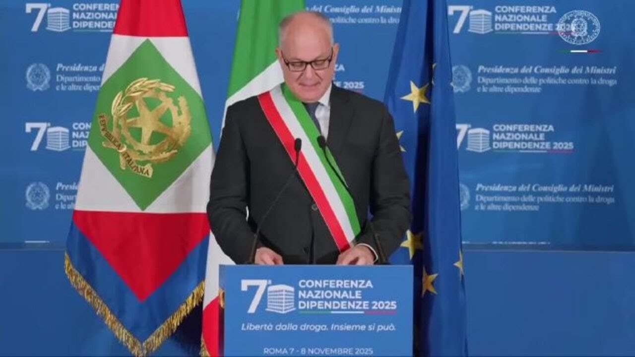 Gualtieri: Contro dipendenze nessuna istituzione può agire da sola, serve rete