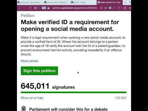 Make verified ID a requirement for opening a social media account.NOPE