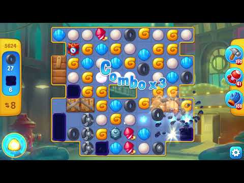 Fishdom 5624 Level - NO BooSTERS