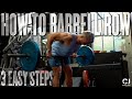 How to Bent Over Barbell Row