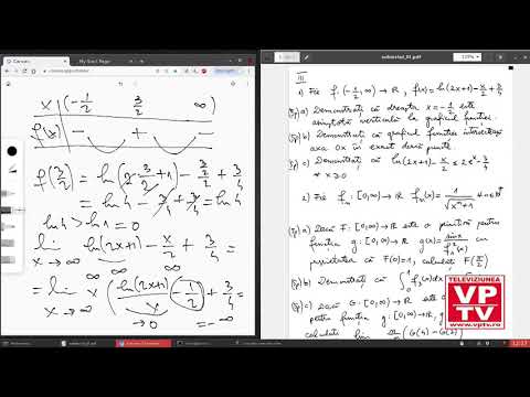 Test matematică pentru pregătirea examenului de bacalaureat