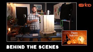 Halloween Intro Video for VIPKid (behind the scenes)
