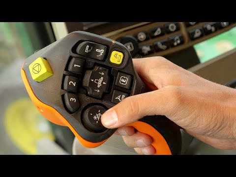 Einstellung des Erntevorsatzes X9 INSIDE | John Deere Mähdrescher