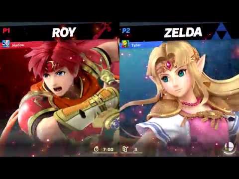 Super Smash Bros Ultimate - ROY vs ZELDA Online Battle