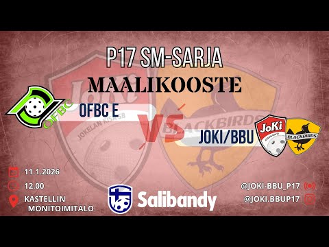 Maalikooste P17 SM OFBC E - JoKi/BBU 11.1.2026