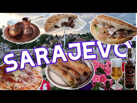 What to EAT (and DRINK 😉) in SARAJEVO | Bosnia and Herzegovina | The Balkans 2022 🇧🇦