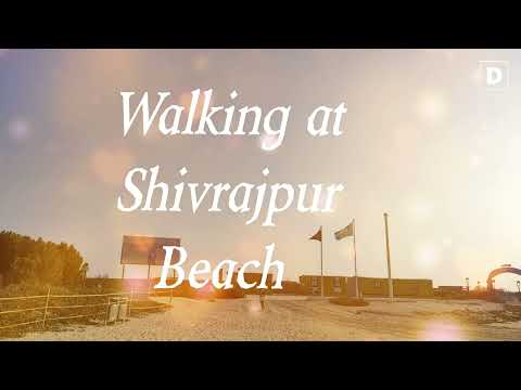 Indian Beach | Shivrajpur, Dwarka | Blue Flag Beach | Walking View | 22/03/2022