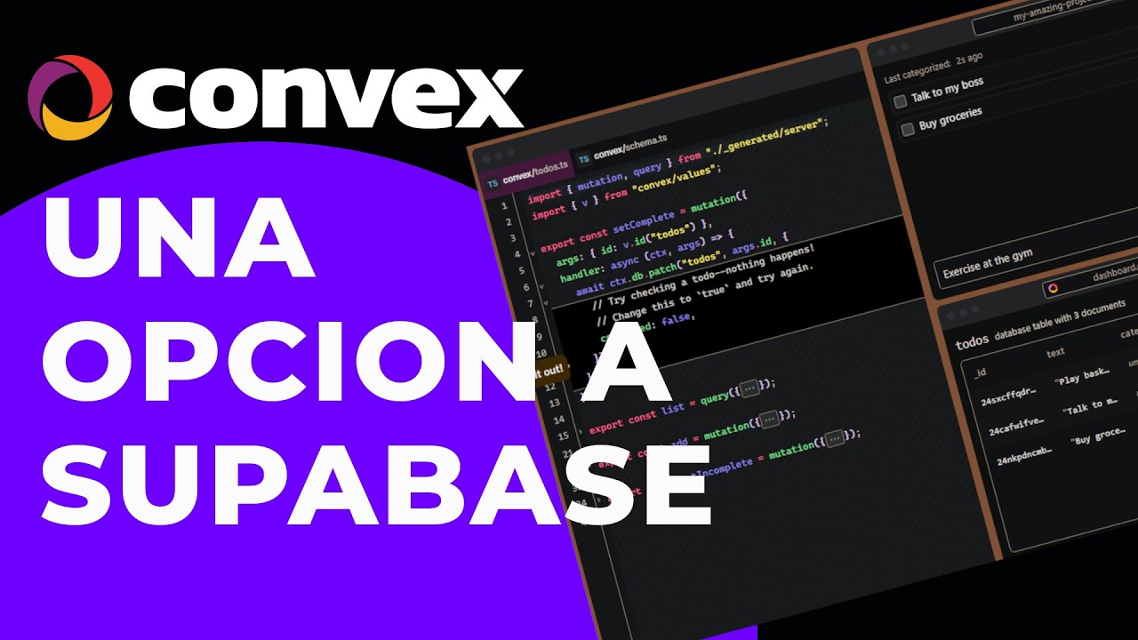✅ Convex: La Mejor Alternativa a Supabase que Nadie te Contó (Tutorial Completo)