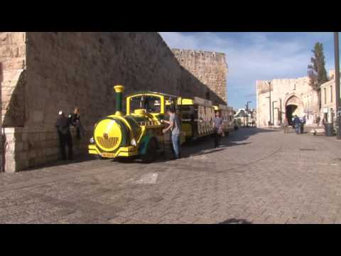 Train from Jaffa Gate to the ‪Western Wall
