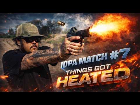 IDPA Match #7 | Faster Movement, Faster Transitions… One Costly Mistake | Rockyg_inkz