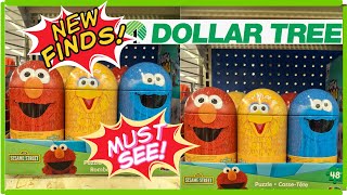 “Dollar Tree Must-See Haul! 😯 NEW Sesame Street Finds + More!