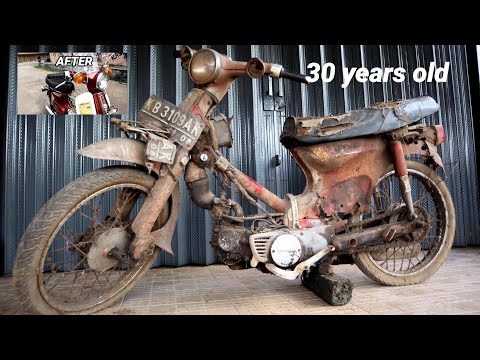 Full Restoration Abandoned Old Motocyles Honda C70 - Part 5 (Final 🔥).