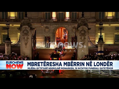 Arkivoli i Elisabeth II mbërrin në Londër, më 19 shtator funerali shtetëror