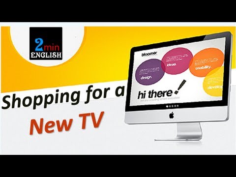 情境教學：3C產品購物篇 - Shopping for a New TV