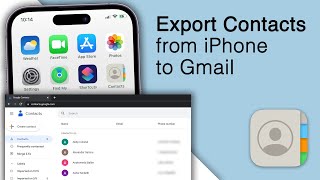 How to Export iPhone Contacts to Gmail Account! [3 Steps]