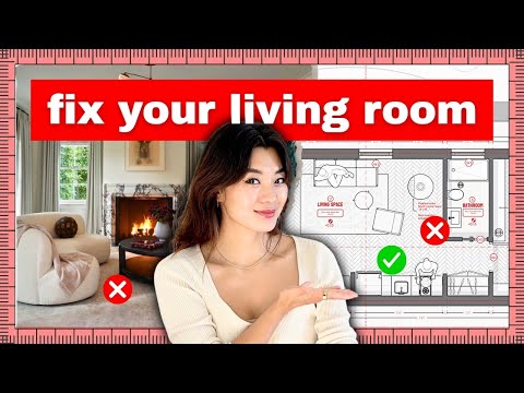 [Layout Guide] How to Arrange Your Living Room Furniture (According to an Architect)