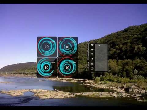 Java 8 and JavaFX 8 eWidgetFX desktop prototype now with TABs.