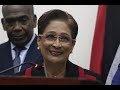 Post Cabinet Media Briefing Hosted By Prime Minister Kamla Persad Bissessar S C