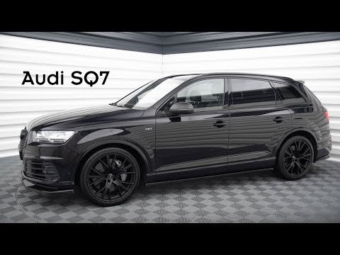 Audi SQ7 Mk2 (2016 - 2019) | Maxton Design Splitter Set | Presentation #257