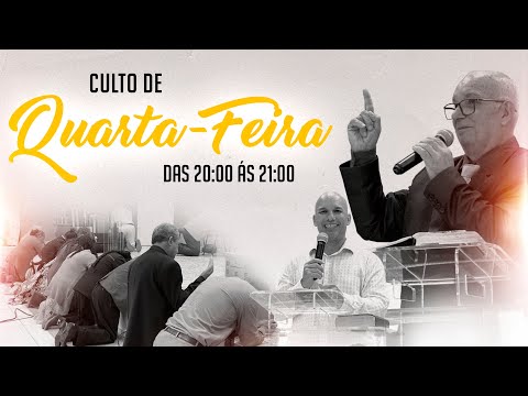 Culto de Quarta -Feira  -  Tabernáculo da Fé em Ponta Grossa  PR  -  17/04/2024